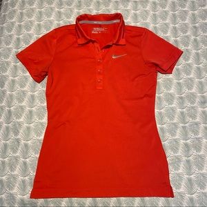 XS Nike Golf Polo - Red